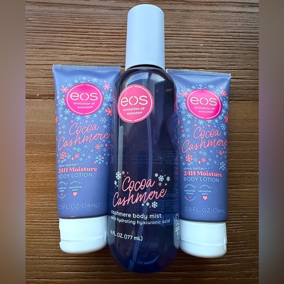 eos Other - EOS Cocoa Cashmere Hydration Trio - Body Mist and Lotion Set